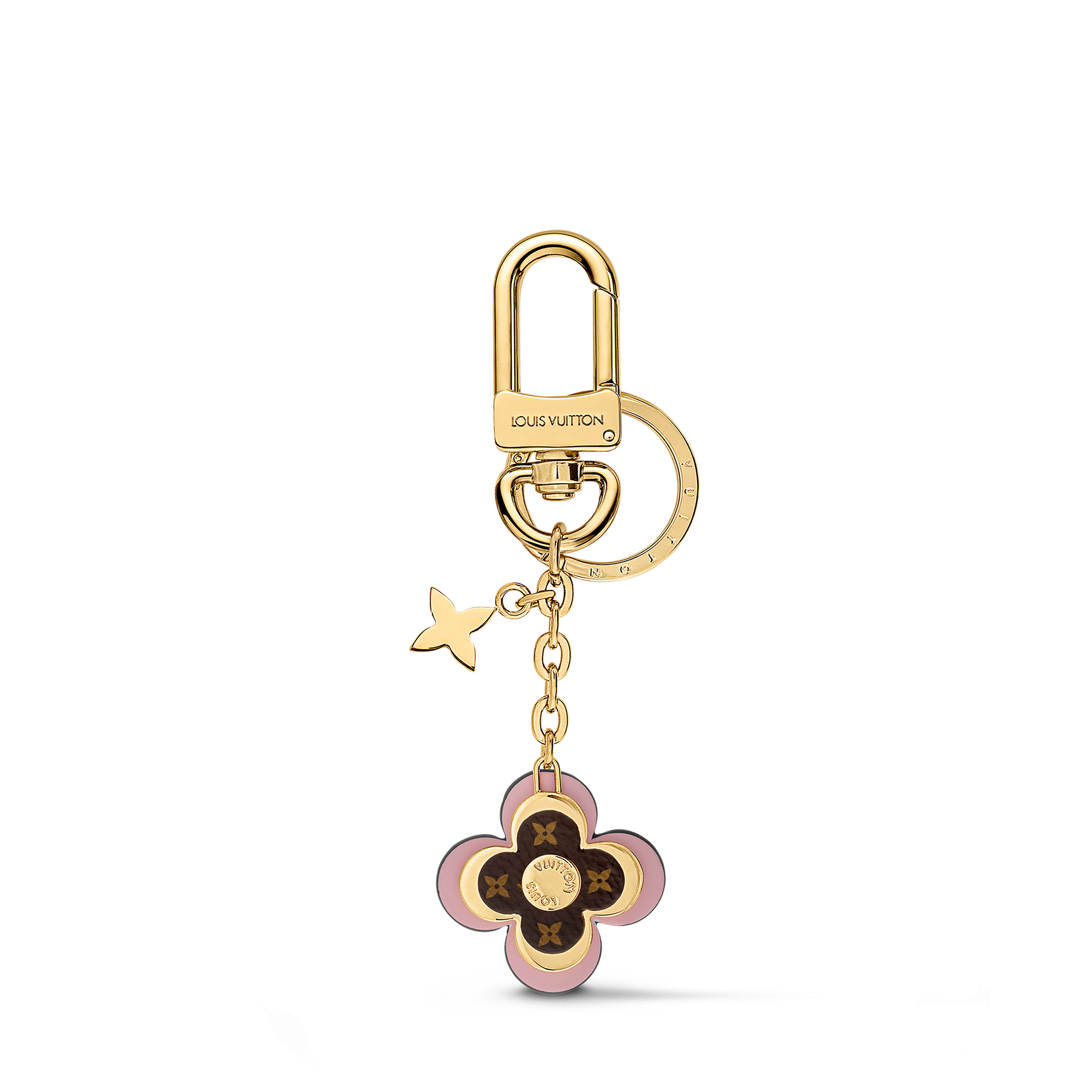 Blooming Flowers BB Bag Charm and Key Holder . - Luxury